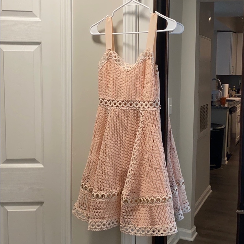 Maje pink Lace dress